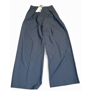 Commense Pinstripe High Waisted Wide Leg Dress Pants, Women's XS, NWT